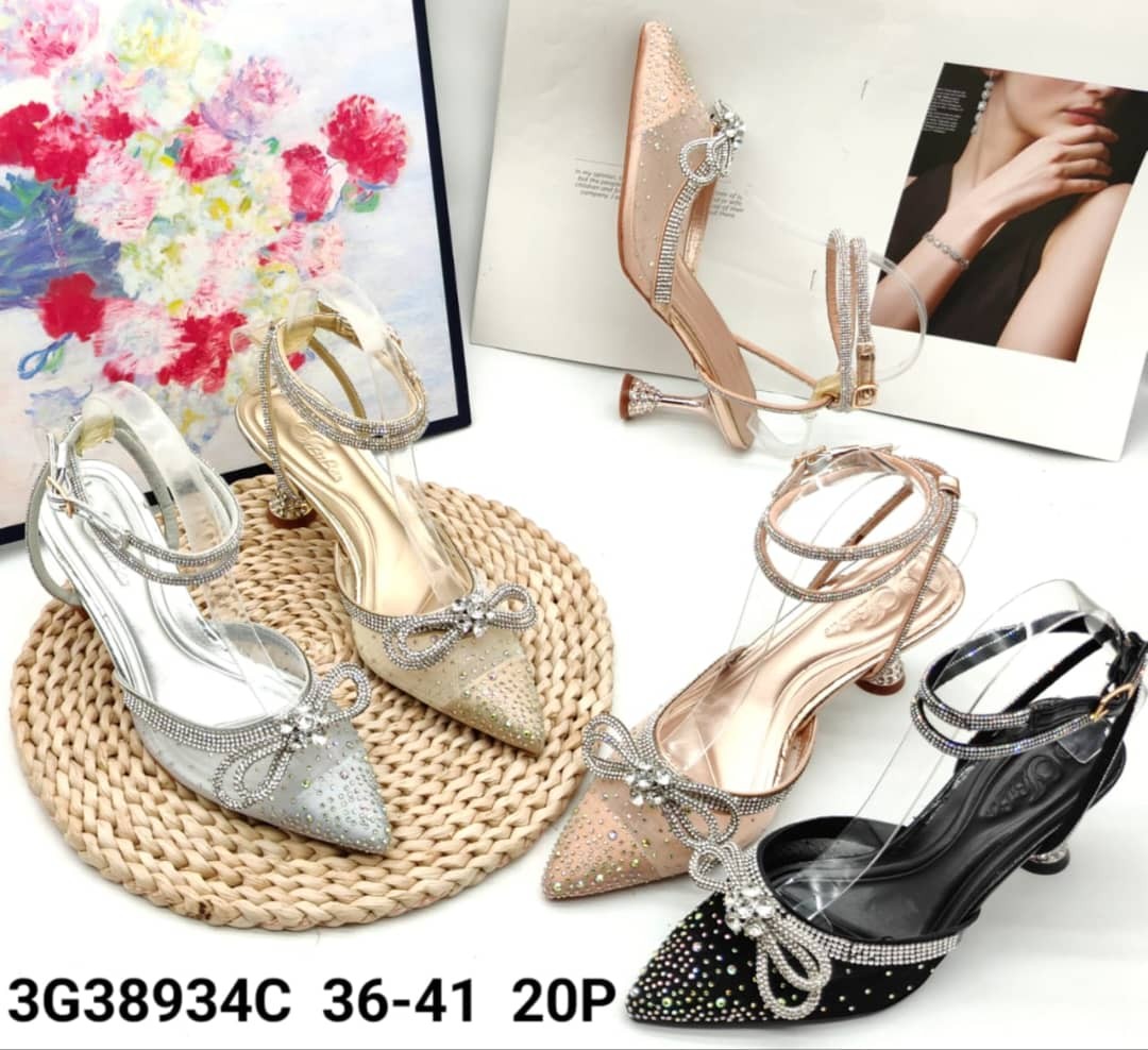 Robe de soirée , chaussures