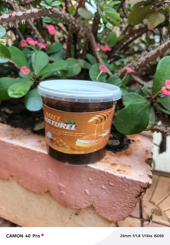 miel avec la cire du Burkina Faso